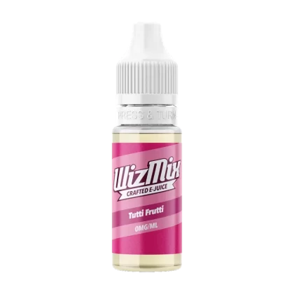 Wizmix Tutti Frutti - 10ml - 0mg - Vape Product (9AD0EC)