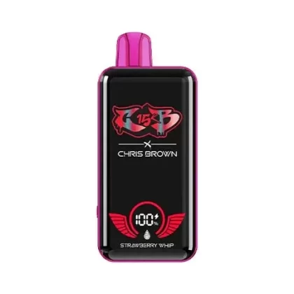 Chris Brown CB15K Disposable Vape 15000 Puffs – Strawberry Whip