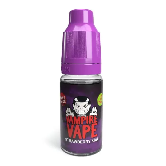 Vampire Vape Strawberry Kiwi E-Liquid – 6mg, 12mg & 18mg – 50ml, 100ml, 200ml