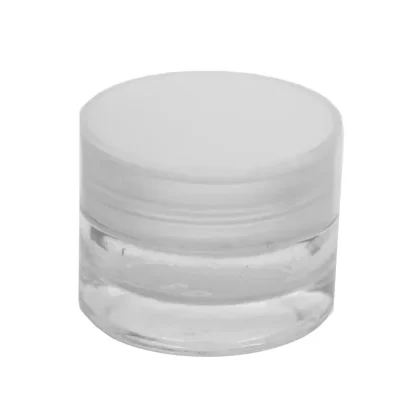3 Gram Glass Concentrate Container - Choose Price Tier#Single Unit (Less Than Box Qty)>Box of 250 (Bulk Discount Pricing)