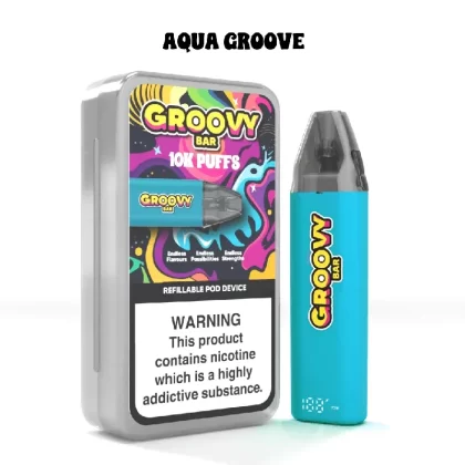 Groovy Bar 10k Refillable Pod Vape Kit