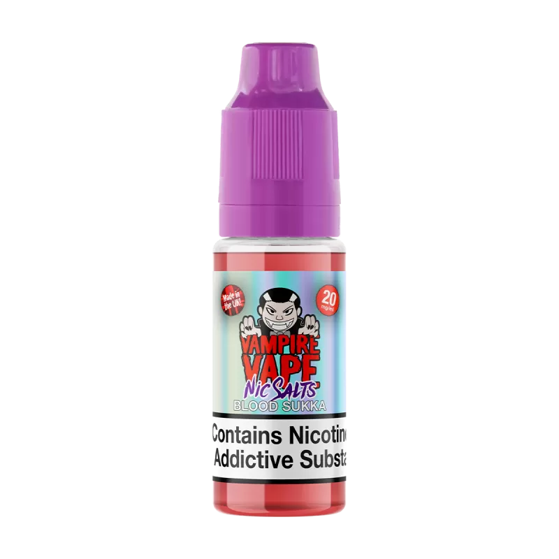 Blood Sukka Nic Salt By Vampire Vape 10ml - Vape Product, Vape Product