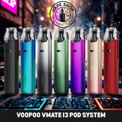 VOOPOO VMATE i3 Pod System Kit 1500mAh 3ml in UAE - Gray, Neon