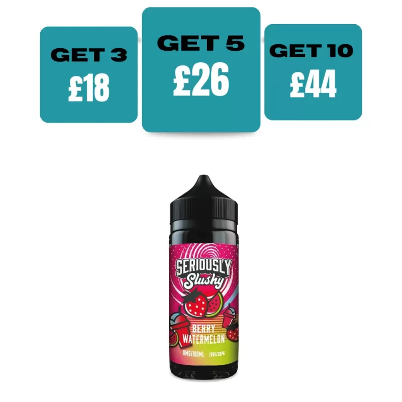 Seriously Slushy 100ml Shortfill - Lime Berries