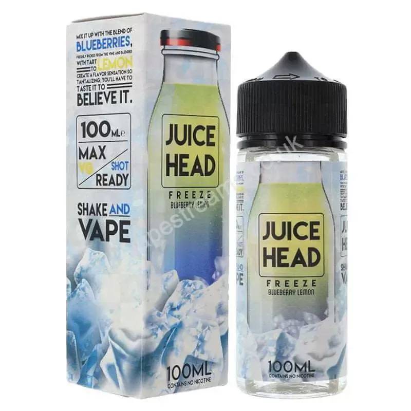 Blueberry Lemon Freeze E-Liquid Shortfill by Juice Head - Vapestreams Co
