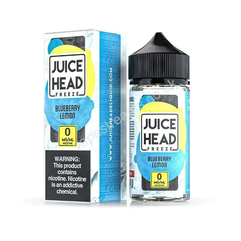 Blueberry Lemon Freeze E-Liquid Shortfill by Juice Head - Vapestreams Co - Image 2