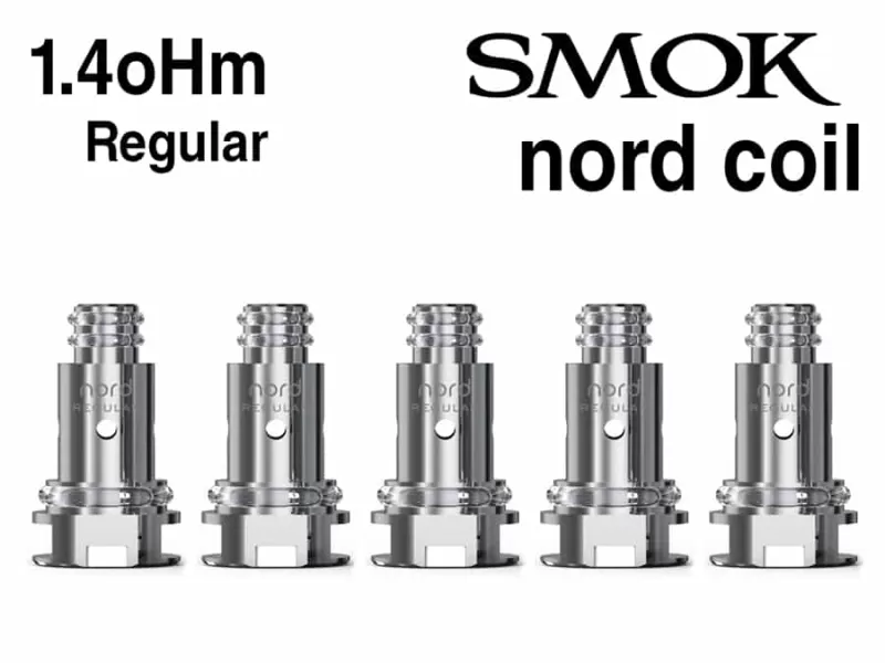 SMOK Nord 1.4 ohm Coil (Ceramic) – 5pcs - SMOK / 1.40 Ohm / 5 Coils - Image 3