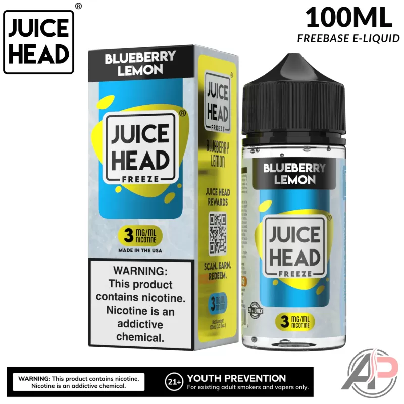 Juice Head Blueberry Lemon Freeze E-Liquid 100mL