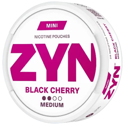 ZYN BLACK CHERRY NICOTINE POUCHES MINI 6MG