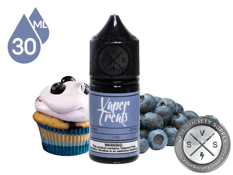 The Cupcake Man Blueberry by Vaper Treats Salt 30ml