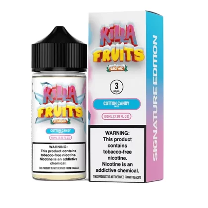 Sale $10.20 – Cotton Candy on Ice by Killa Fruits Signature TFN Series 100mL