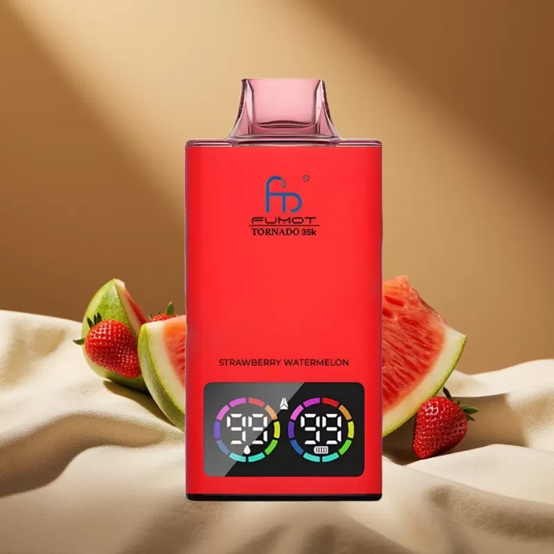 Fumot Tornado 35K Dual Mesh RGB Disposable Vape Strawberry Watermelon