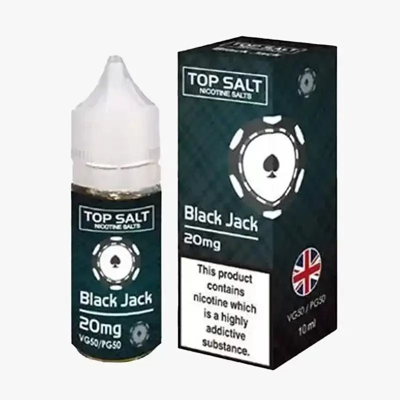 Top Salt Nic Salt E-Liquid - Pack of 10 - Cherry / Strength 20mg - Image 3
