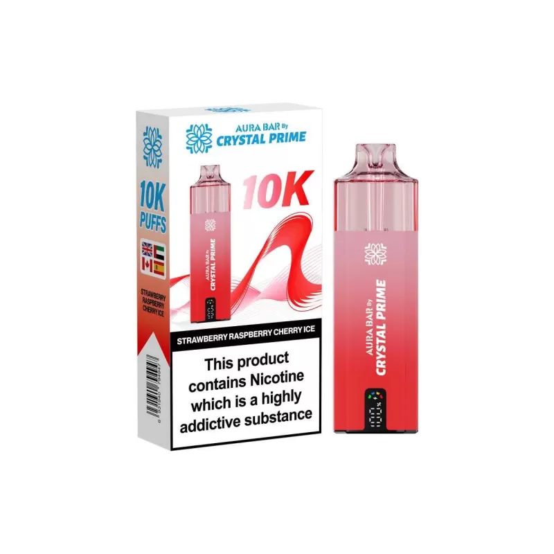 Aura Bar 10K Prefilled Pod Kit By Crystal Prime - Rainbow - Image 3