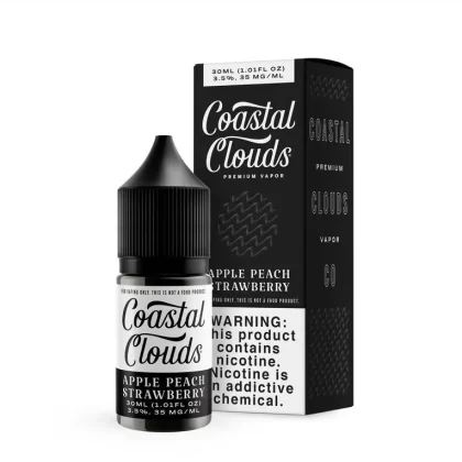 Apple Peach Strawberry by Coastal Clouds Salt Series - 30ML E-Liquid