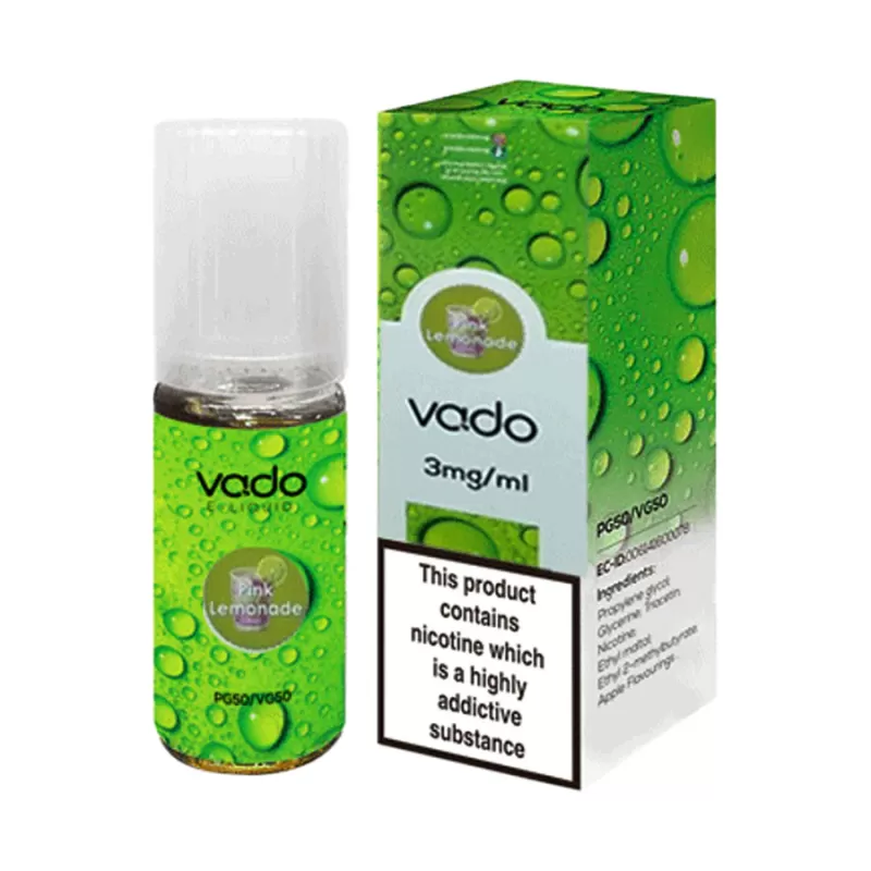 Pink Lemonade E-Liquid 10ml by Vado