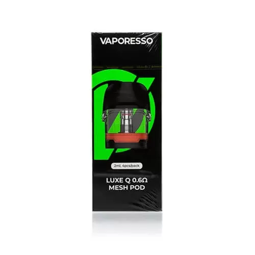 Vaporesso Luxe Q Mesh Replacement Pods - 0.6 Ohm, 1 Ohm (1E1A32)