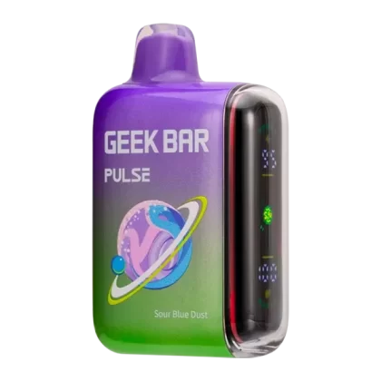 Sour Blue Dust Geek Bar Pulse - VAP; Vape Product; 5 Pack, Single