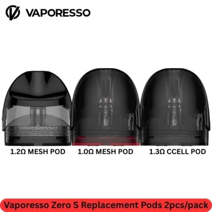 Vaporesso Zero S Replacement Pods 2pcs/pack