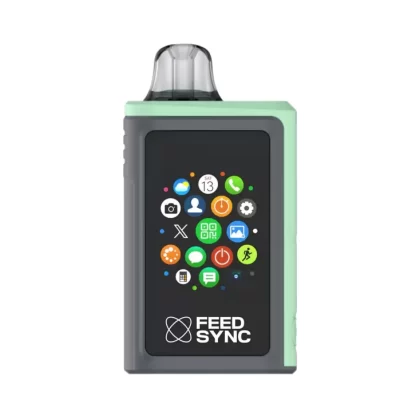 GREEN APPLE WATERMELON FEED SYNC 30K - Huffvape