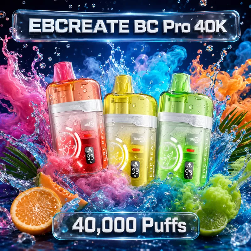 EBCREATE BC Pro 40K TEXAS COMPLIANT - Blue Razz Ice - Image 2