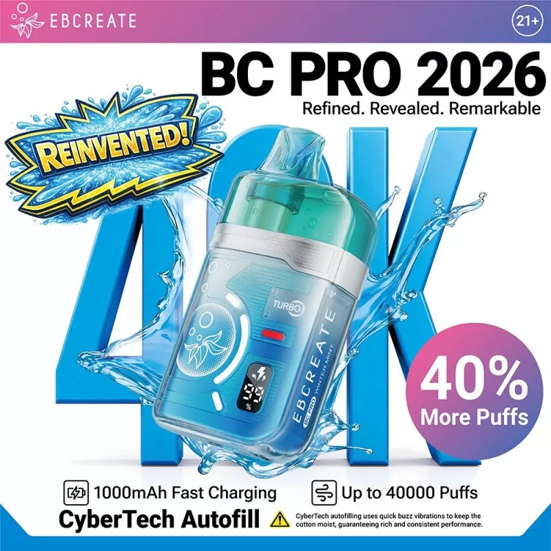 EBCREATE BC Pro 40K TEXAS COMPLIANT - Blue Razz Ice - Image 3