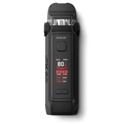 IPX80 by Smok - Black Carbon Fibre, Fluid Black Grey