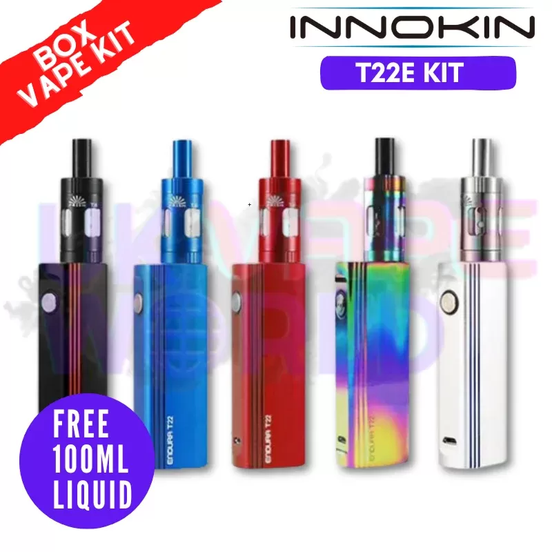 Innokin Endura T22E Vape Kit + Free 100ML Liquid – ONLY £19.99