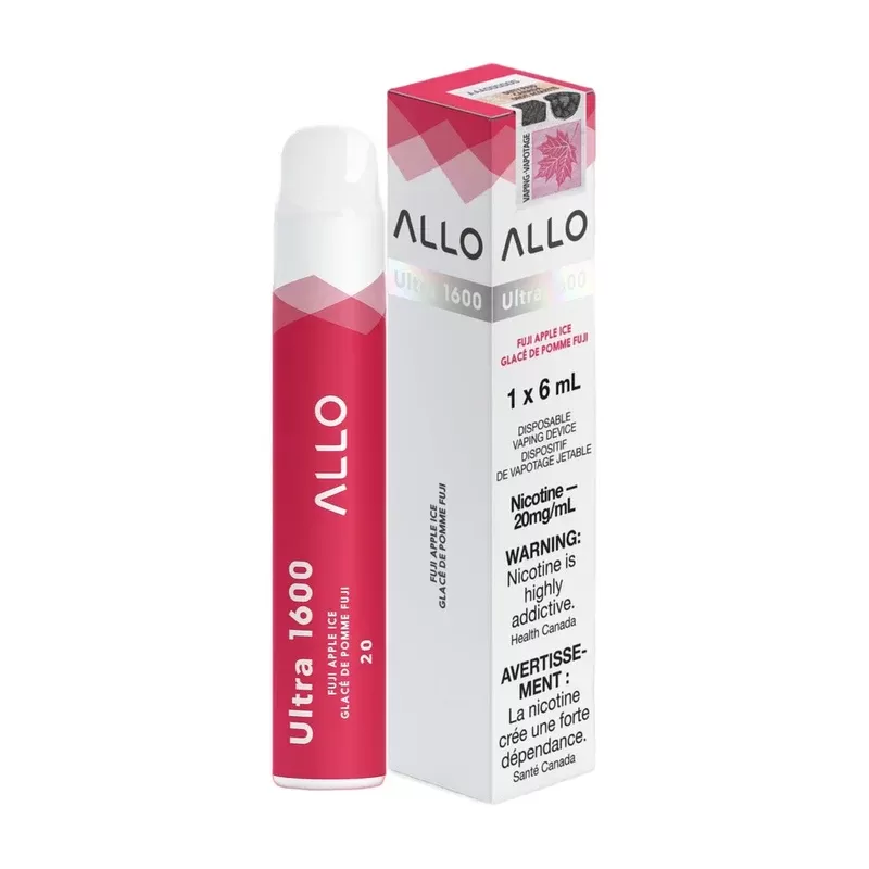 ALLO Ultra 1600 Disposable Vape – Fuji Apple Ice