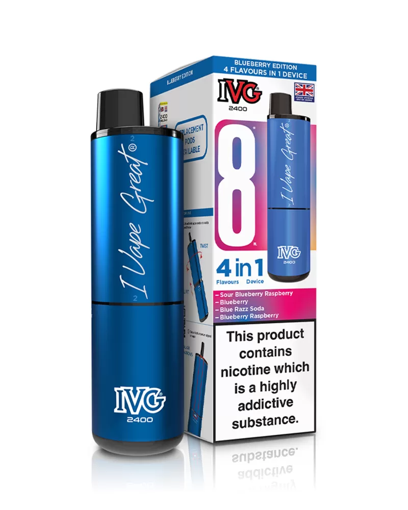 IVG 2400 4-in-1 Pod Kit - Strawberry Edition - Image 2