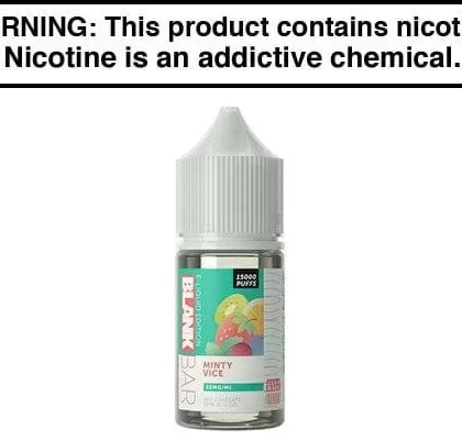 MINTY VICE BY BLANK BAR SALTS 30ML - Vapejuice