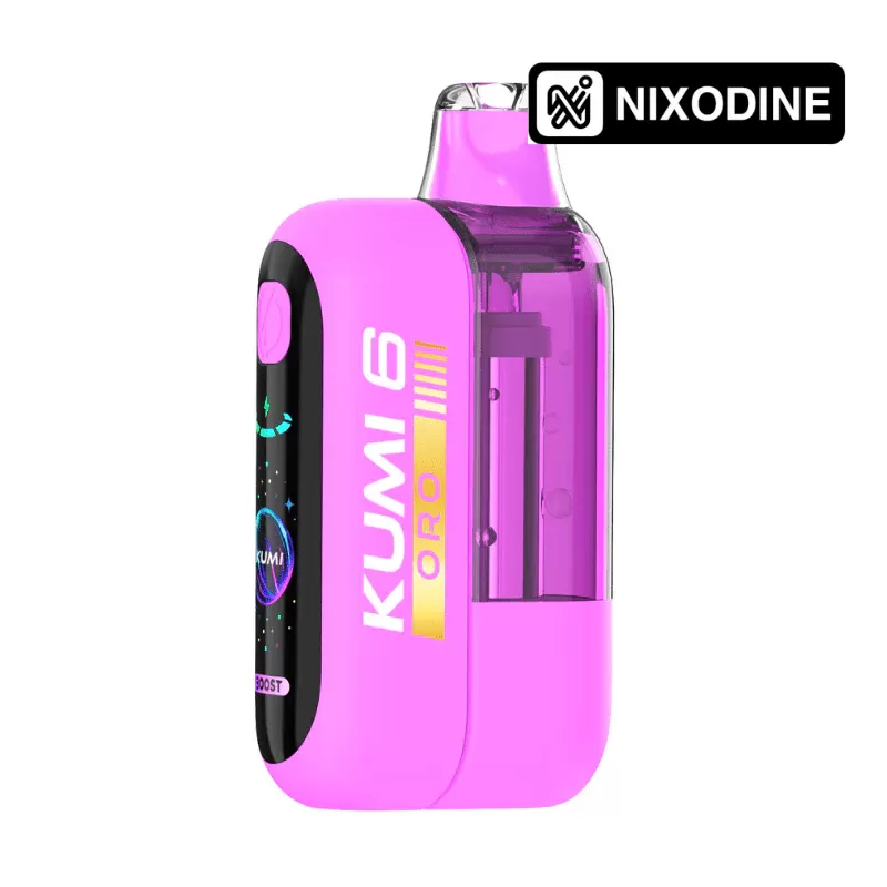 Kumi 6 Oro NoNic6 Disposable Strawberry Mint Candy