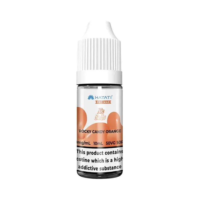 Hayati Pro Max Rocky Candy Orange Nic Salt E Liquid - Nicotine Strength#20mg>10mg (65AC0A)