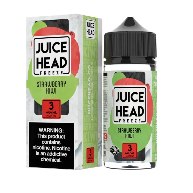 Juice Head Freeze Strawberry Kiwi (Freebase) 100ml