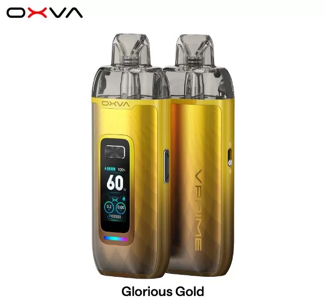 Oxva - VPrime Pod Kit 2600mAh - Glorious Gold - Image 3