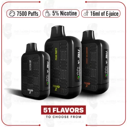 TYSON 2.0 7500 ROUND 2 DISPOSABLE - Thevapersworld