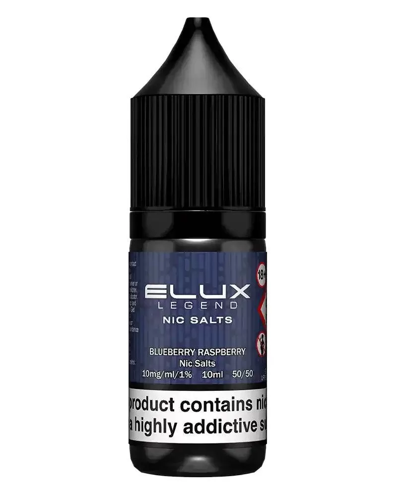 Elux Legend Blueberry Raspberry Nic Salt Vape Juice - 20mg