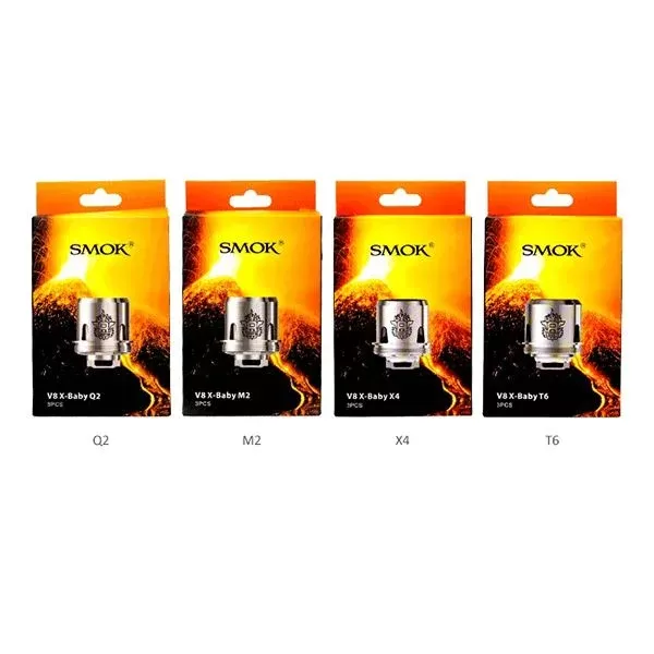 SMOK TFV8 X-Baby Beast Brother – Replacement Coils (Pack of 3)