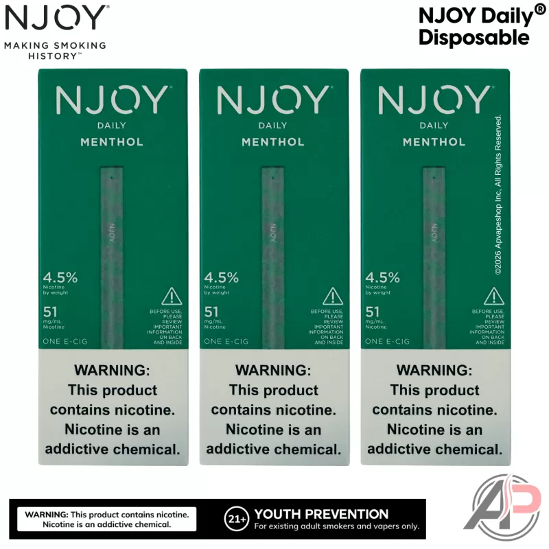 Njoy Daily Menthol Disposable Vape Device