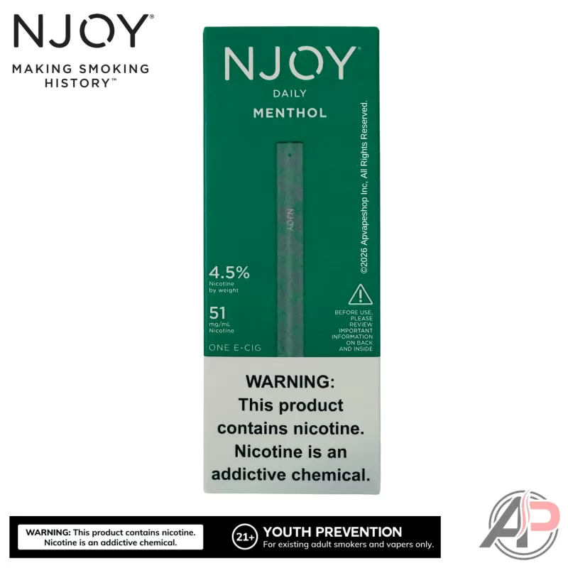 Njoy Daily Menthol Disposable Vape Device - Image 2
