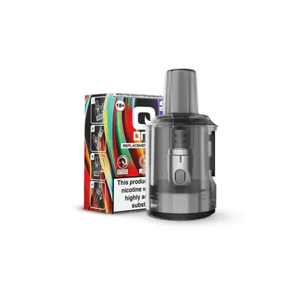 QOne Ersatz-Pod-Einzelpackung (0,6 Ohm/0,8 Ohm/1,2 Ohm)