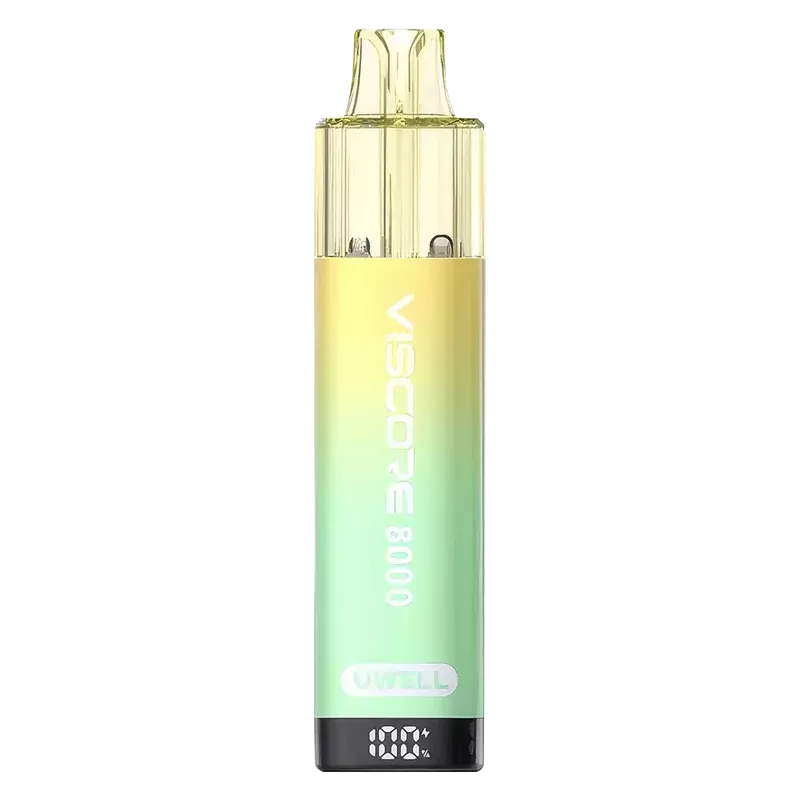Uwell Viscore 8000 Prefilled Pod Kit - Flavour#Blue Razz Lemonade>Blueberry Sour Raspberry>Cherry Cola>Cherry Ice>Lemon & Lime>Milky Strawberry>Pineapple Ice>Pink Lemonade>Watermelon Ice>Wat