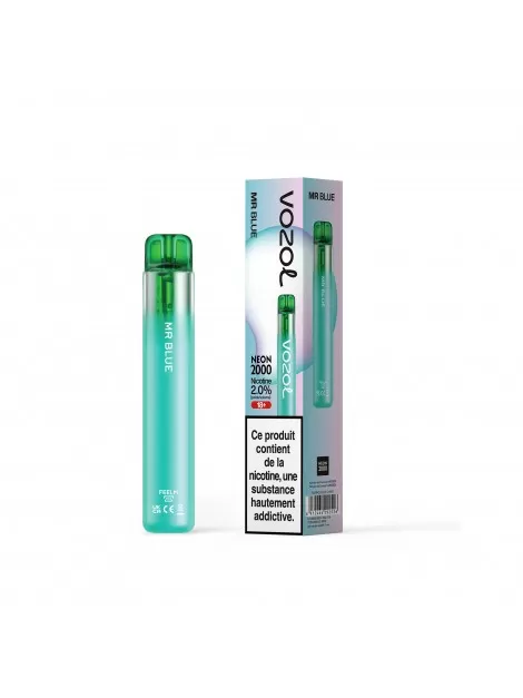 Vozol Neon 2K – 2% - Agadirvapes Ma - Image 3
