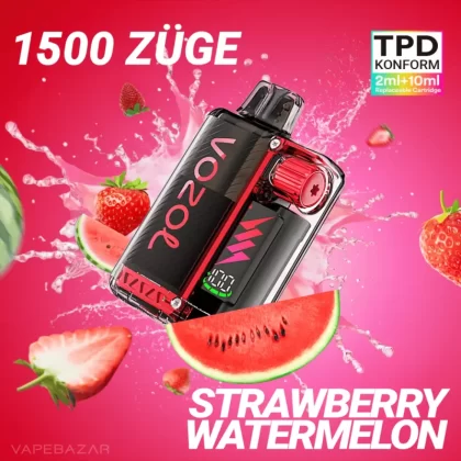 Vozol Vista Plug – Strawberry Watermelon Starter Kit - Pod Kit; La Fume; 2ml + 10ml