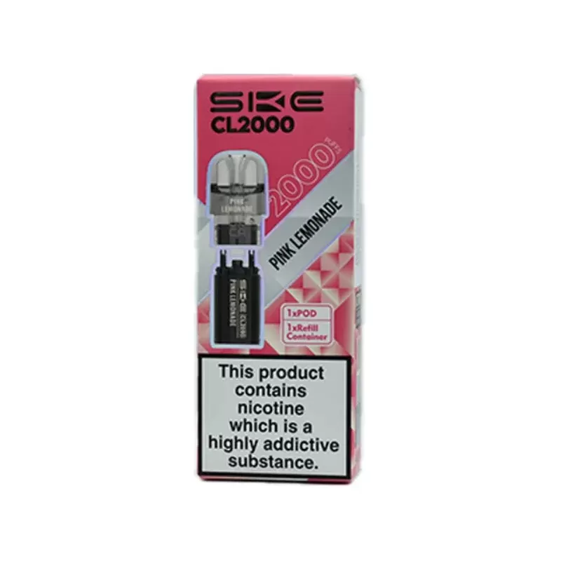 SKE CL2000 Prefilled Pods Pink Lemonade - Strength#20mg