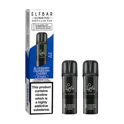 Blueberry Cranberry Cherry Elfbar 600 Pods - Ecigwizard