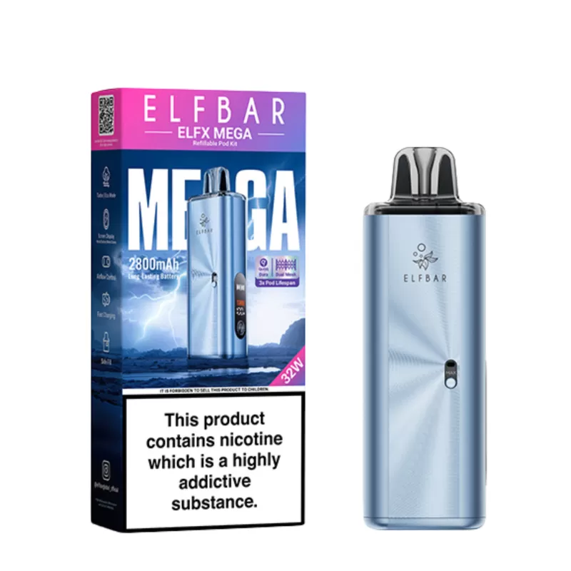 Elf Bar Elfx Mega Pod Vape Kit - Vape Co - Image 2
