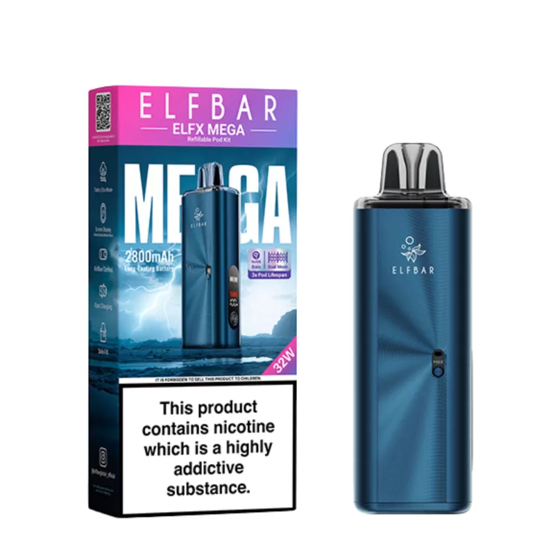 Elf Bar Elfx Mega Pod Vape Kit - Vape Co - Image 3