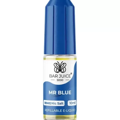 Bar Juice 5000 Mr Blue Nic Salt Vape Juice - 20mg