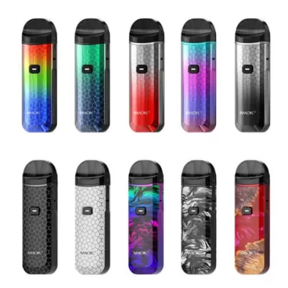 SMOK Nord Pro 25W Pod Kit - Black Armor, Fluid 7-Color (8AD403)